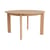 Table ronde Chisel 25 bois naturel / Ø 127 cm - 4 pieds - Hay