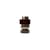 Portacandela Ador Small ceramica oro / H 10 cm - RED Edition
