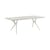 Table pliante Spoon  / Bureau - 160 x 80 cm / Aluminium finition laminé - Kartell