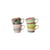 Tazzina da caffè 70s ceramics ceramica multicolore / Set di 4 - 27 cl - HK LIVING