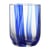 Verre Stripe verre bleu / 39 cl - Peint à la main - Normann Copenhagen