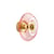 Applique Grace verre rose / Small - Ø 20 cm - ELEMENTS LIGHTING
