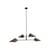 Sospensione Bonnet SC93 metallo marrone / L 140 x H 140 cm - &tradition