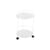 Chariot Guinguette métal blanc /Ø 40 x H 62 cm - Plateau plein - Fermob