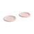 Dessertteller Barro keramik rosa / Ø 18 cm - Set von 2 - Hay