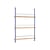 Étagère Magazine Shelving – MS.115.1 bois naturel / Pour livres et magazines - L 85 x H 123 cm - MOEBE