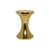 Hocker Tam Tam Chromé plastikmaterial gold / Neuauflage 1969 - Stamp Edition