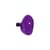 Bubble Large Hook glass purple / Ø 15 cm - Hand-blown - Petite Friture