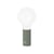 Lampe extérieur sans fil rechargeable Aplô LED métal vert - Fermob
