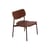 Poltrona bassa Fromme legno rosso - Petite Friture