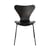 Série 7 Stacking chair wood black / Stained ash - Fritz Hansen