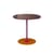 Table d'appoint Thierry verre rouge / 45 x 45 x H 45 cm - Verre - Kartell