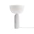 Kizu Large Table lamp stone white / Marble base - H 45 cm - NEW WORKS
