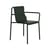 Fauteuil de repas empilable Panorama métal vert / Avec accoudoirs - TIPTOE