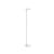 Lampada a stelo Oblique LED metallo bianco / Orientabile - Flos