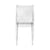 Ami Ami Stacking chair plastic material transparent Polycarbonate transparent - Kartell