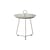 Table d'appoint Eyelet Small métal beige / Ø 45 x H 46,5 cm - Houe