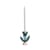 Blume Medium Candle stick ceramic multicoloured / Hand-painted - & klevering
