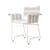 Tropique Armchair textile beige / Without fringes - Fabric / Matégot, 50s reissue - Gubi
