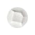 Piatto da dessert Silos 03 ceramica bianco / Ø 24 cm - Set da 2 - Serax