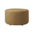 Pouf Barrow tissu jaune / Ø 60 cm - Ethnicraft