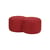 Pouf Umbo tessuto rosso / 88 x 50 x H 36,5 cm - NOO.MA