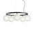 Suspension Rime Chandelier /  Lustre - Ø 80 cm - Muuto