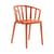 Fauteuil empilable Venice plastique orange - Kartell