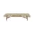 Méridienne Vida tissu beige bois naturel / 190 x 70 cm - Bambou - Bloomingville