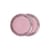 Piatto 70s ceramics ceramica rosa / Set di 2 - Ø 27,5 cm - HK LIVING