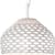 Suspension Tatou S2 plastique blanc Ø 50 cm - Flos