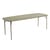 Tavolo rettangolare Week-End metallo verde / 220 x 85 cm - Alluminio - Petite Friture
