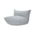 Chauffeuse The BonBaron Slim / INDOOR - Tissu bouclé recyclé - Fatboy