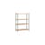 Étagère Shelving System - s.115.1.A bois naturel / L 85 x H 115 x Prof. 35 cm - MOEBE