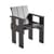 Fauteuil de repas Crate Outdoor bois noir / Gerrit Rietveld, 1934 - Hay