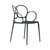 Fauteuil empilable Sissi plastique gris Outdoor - Driade