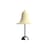 Lampe sans fil rechargeable Pantop Portable LED plastique beige / Verner Panton (1980) - Verpan