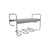 Picolino Wall shelf metal grey / L 52 x H 30 cm - Fermob