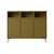 Buffet Stacked bois vert / Configuration 3 - L 131 x H 106 cm - Muuto