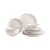 Geschirr-Set Nordic Vanilla keramik beige / 4 Personen - 12 Teile - BROSTE COPENHAGEN