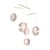 Focus X5 Pendant metal gold / LED - L 160 x H 131 cm - DCW éditions