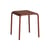 Tabouret Panorama métal rouge - TIPTOE