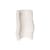 Vaso Moire ceramica bianco / L 19 x H 30 cm - Ferm Living