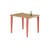  Children's desk wood pink / 70 x 50 cm - Oak - TIPTOE
