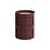 Portaoggetti Facet Low materiale plastico rosso / H 48 cm - 2 porte - Hay