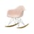Schaukelstuhl RE RAR - Eames Plastic Armchair plastikmaterial rosa / (1950) - Recycelt - Vitra