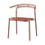 Novo Stackable armchair metal orange - AYTM