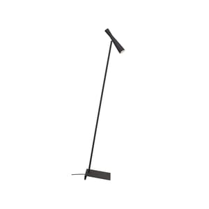 Liseuse noire Sofisticato - Lampe sur pied design en métal - Serax