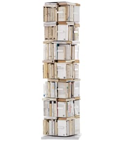 Scaffale libreria da parete in acciaio 230 x 180 cm Kreando-7