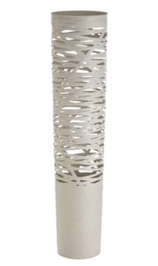 Lampadaire moderne torsadé polypropylène blanc Grice - GdeGdesign
